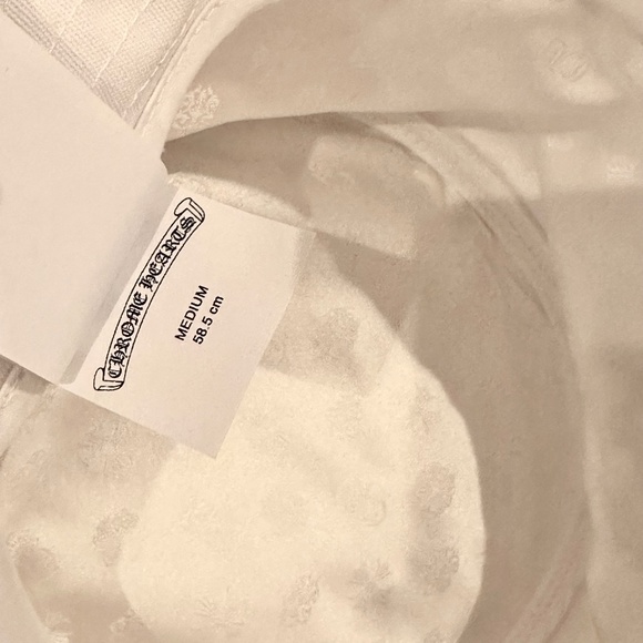 CHROME HEARTS Matty Boy "99 Eyes" Bucket Hat White Size M - Picture 4 of 6